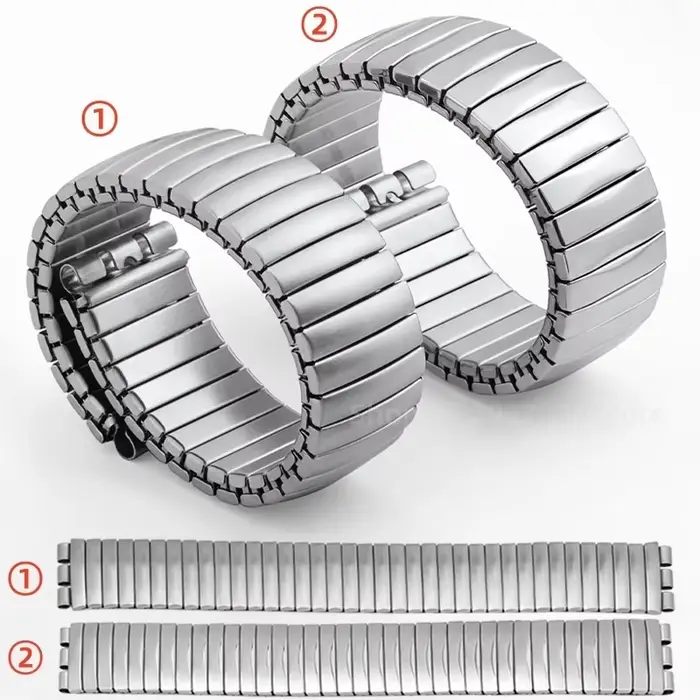 Bracelet de montre élastique pour Swatch 17mm 20mm