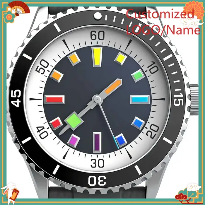 Montre de luxe pour homme DONG Store 45 mm en acier 904L