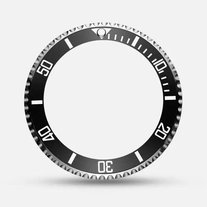 Montre fantôme d'eau bleu profond classique pour hommes