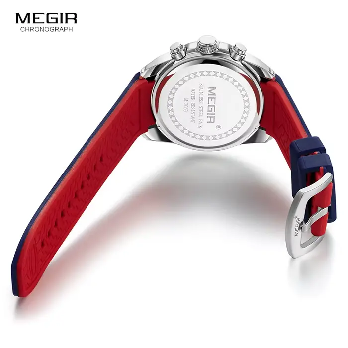 Megir — Montre à quartz analogique pour homme