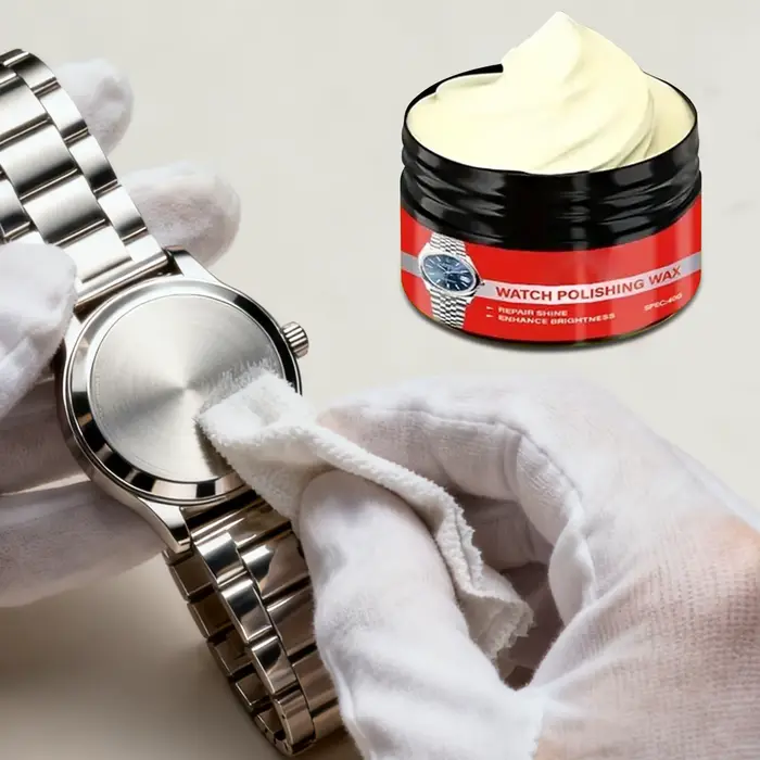 Kit de polissage de montres pour éliminer les rayures avec éponge