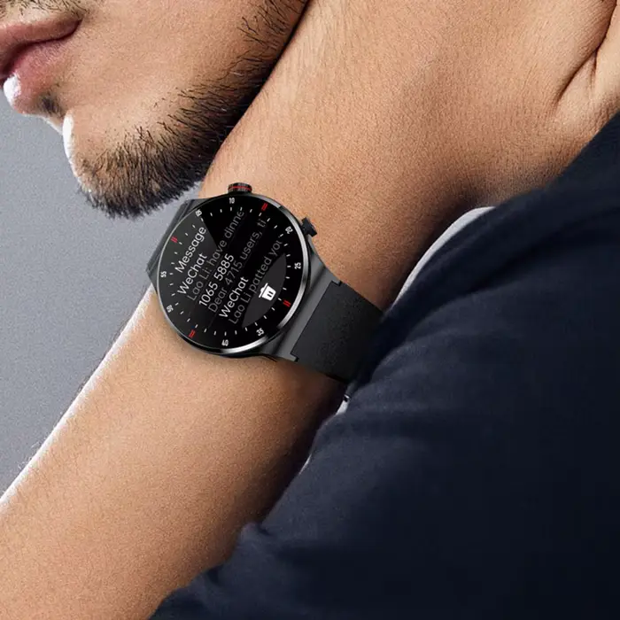 Montre intelligente surveillance de la santé multifonctionnelle IP67 étanche Bluetooth appel