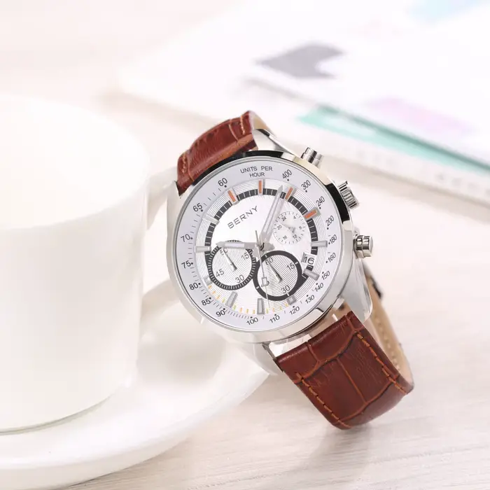 BERNY montre pour hommes montres multifonction chronographe