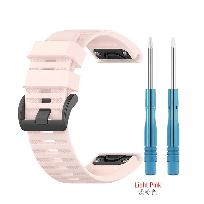 Bracelet QuickFit 22mm 26mm pour Garmin Epix Gen 2 Bracelet en Silicone pour Garmin Fenix 7 7X 5Plus 6XPro Enduro 2 Bracelet de montre