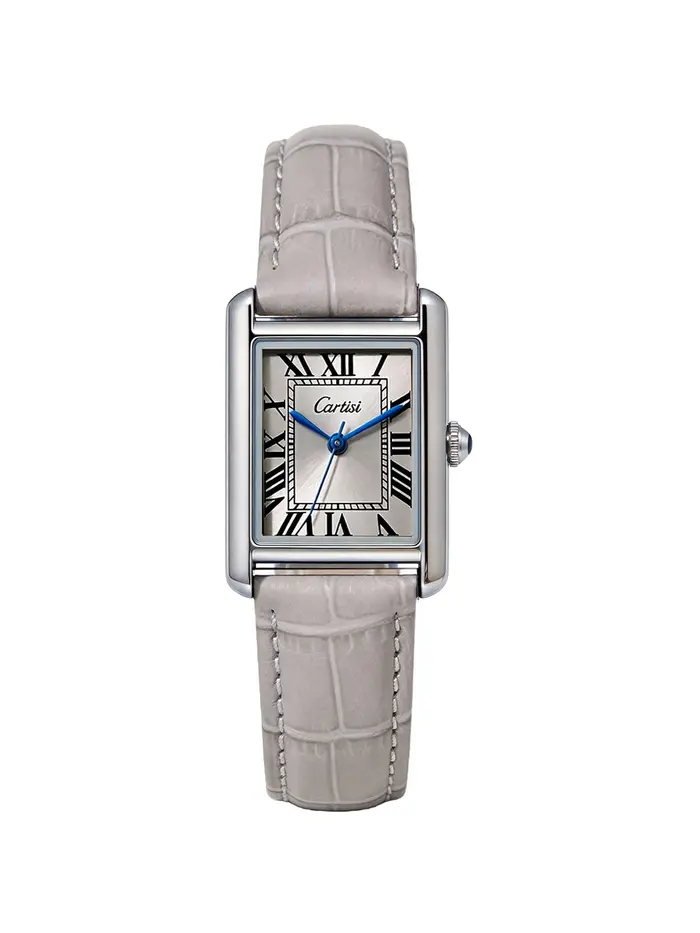 Montre à Quartz rectangulaire pour femmes et filles