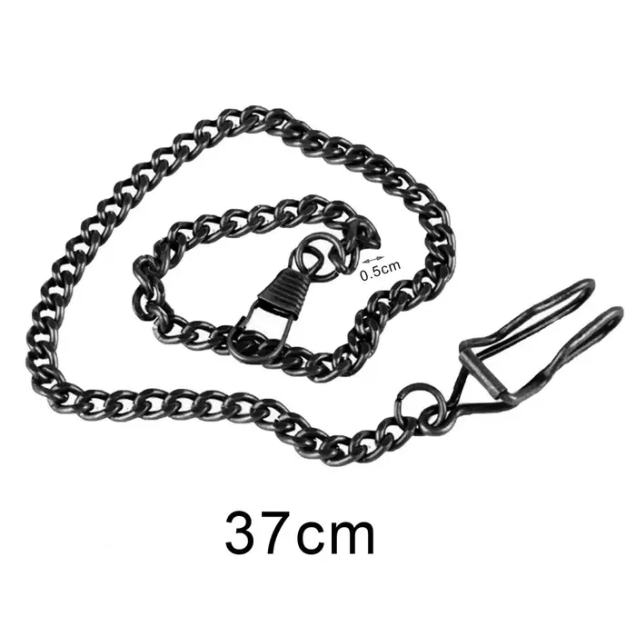 Chaîne à boucle Durable unisexe Chic montre de poche