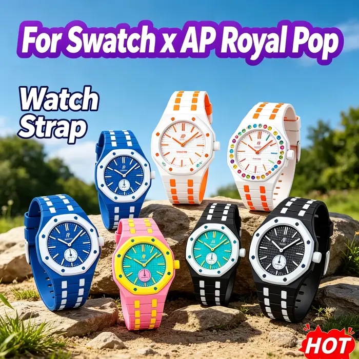 Kit de modification en céramique pour montre Swatch x AP Royal POP Bioceramic