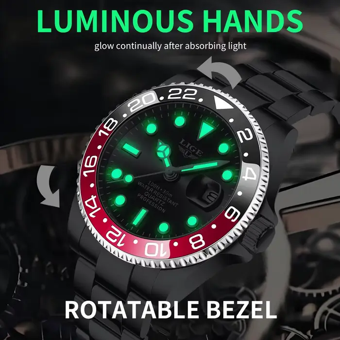 Montre Homme LIGE 2026 – Luxe