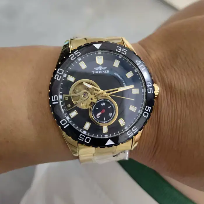 Forsining luxe hommes montres mécaniques Concept de mode cadran décoratif décontracté militaire spor