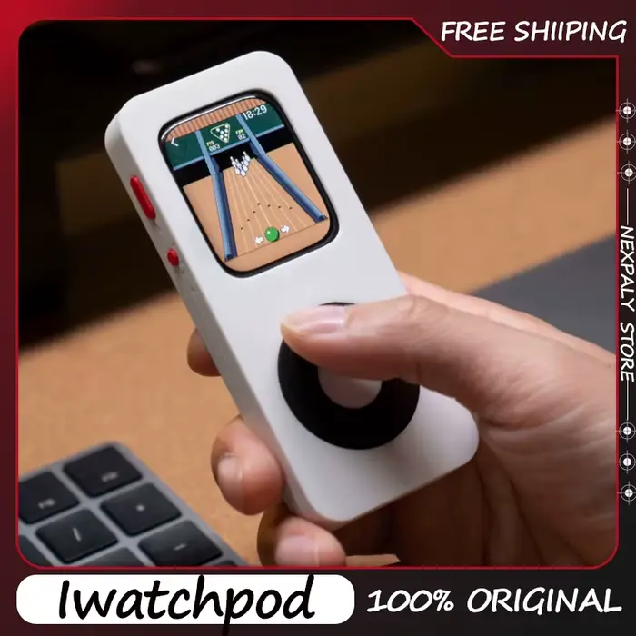 Étui de protection imprimé en 3D Iwatchpod TinyPod pour Apple Watch compatible avec les séries 9 8 7 6 5 4 SE en
