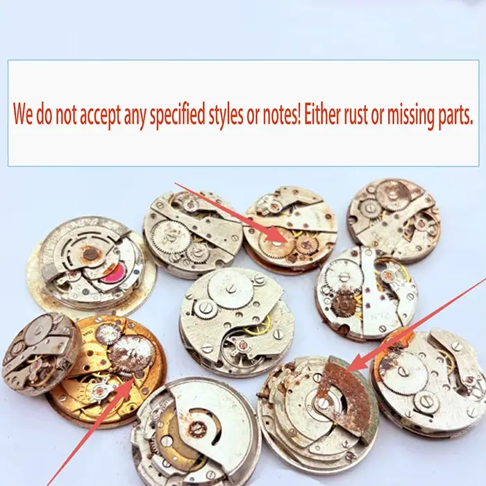 Accessoires de montre, mouvement de montre mécanique steampunk DIY