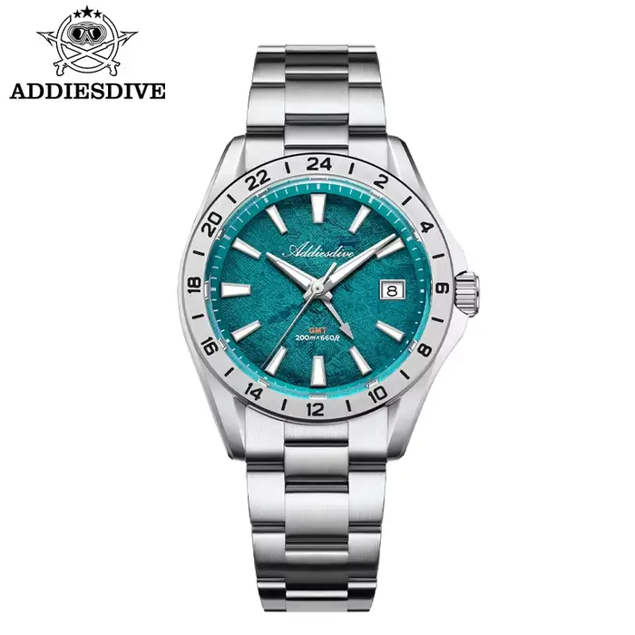 ADDIESDIVE – montre de luxe pour homme, marque supérieure, BGW9, Super lumineuse, étanche 20 bars, c