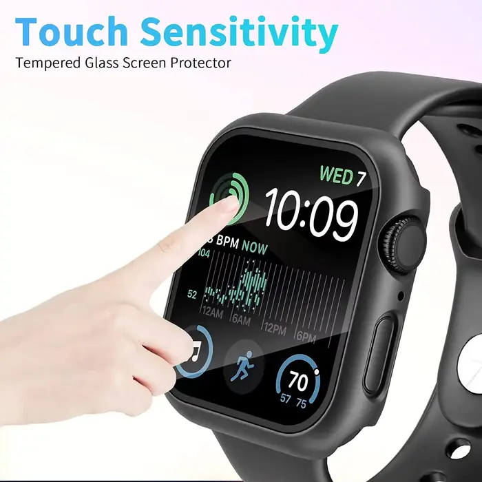 Étui de protection d'écran Pare-Chocs pour Apple Watch Series 11 42mm 46mm, Cas Full Screen 360 Compatible avec Apple Watch Séries 7 6 5 4 SE3 Occasions Spéciales