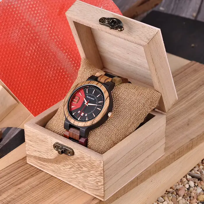 BOBO BIRD - montre japonaise calendrier