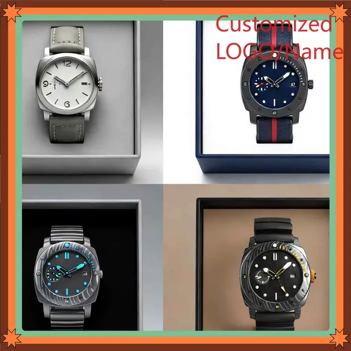 A989 Store Montre de luxe pour homme 46 mm en acier 904L Mouvement mécanique automatique Montres personnalisées
