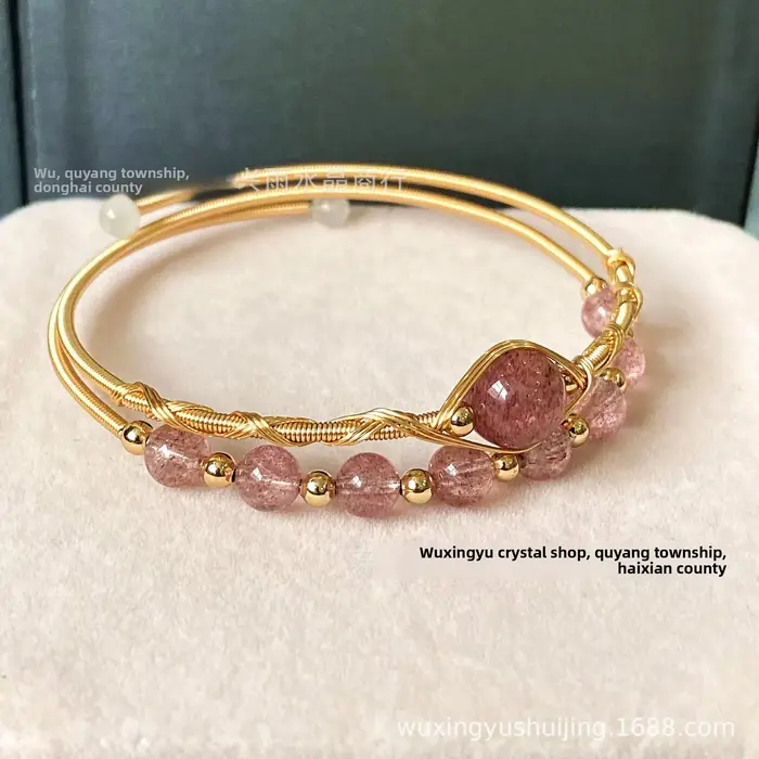 Bracelet en or 14 carats plaqué or