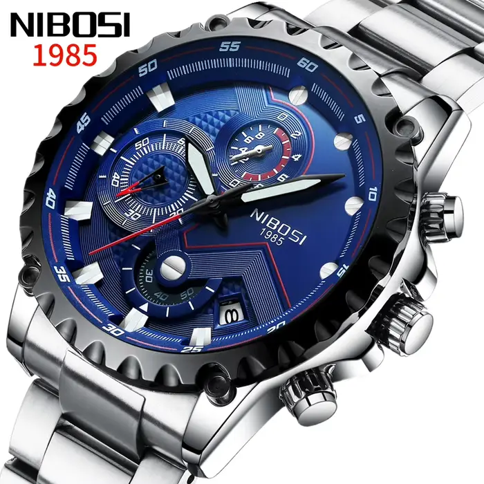 Montre à Quartz de Luxe pour Homme