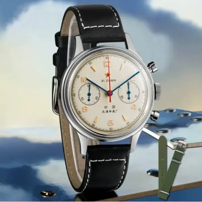 Nouvelle montre pour homme Pilot 1963 Aviation Timing