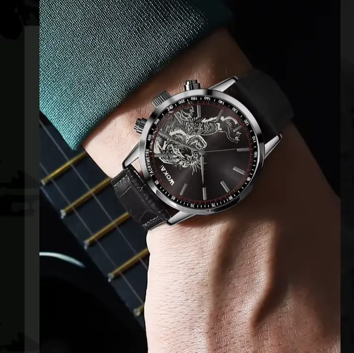 Montre à quartz pour homme de style coréen