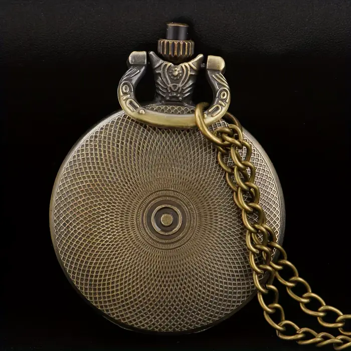 Montre à gousset SOXY en acier inoxydable vintage élégante pour hommes et femmes occassions spéciales