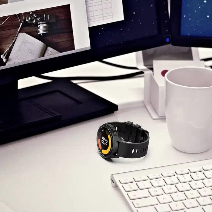 Bracelet en Silicone pour Xiaomi MI Watch S1 Active et Watch Color Multicolore Polyvalent à Offrir Occasions Spéciales