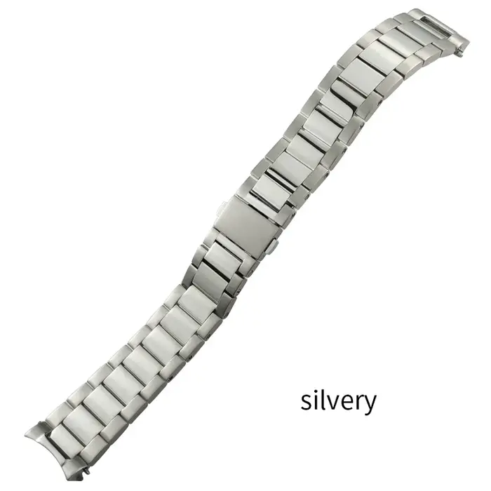 Bracelet de montre à extrémité incurvée pour Omega Seam84AT150 Aqua Terra