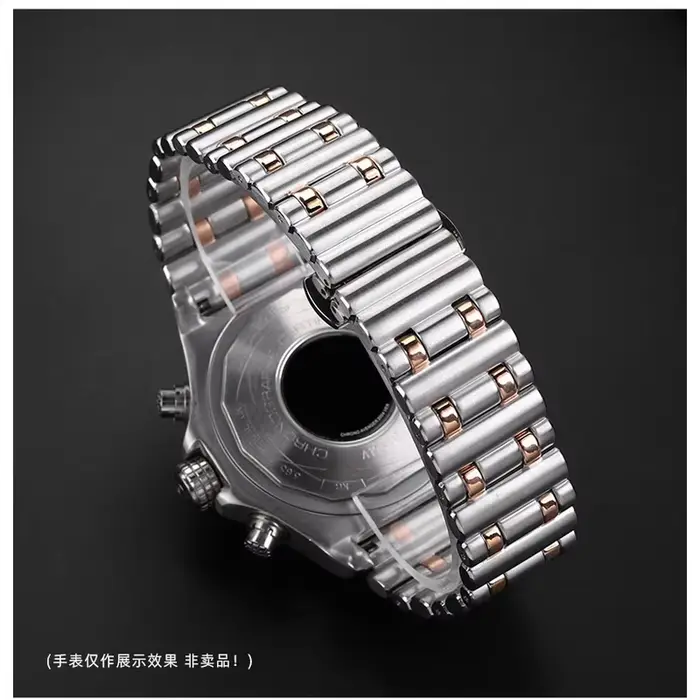 Bracelet de montre en acier inoxydable pour homme