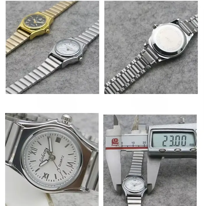 Montre en or vert émeraude