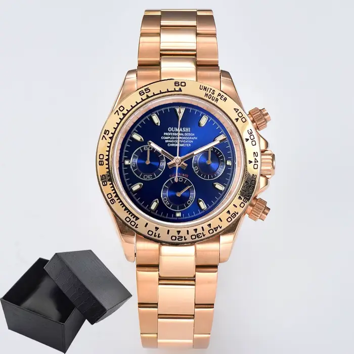 VK63 montres 39.3mm montre de luxe chronographe pour hommes montre pour hommes montre d'affaires pou