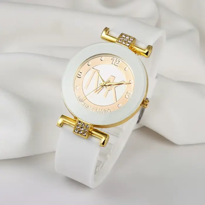 montre pour femme, montre à quartz diamant décontractée à la mode