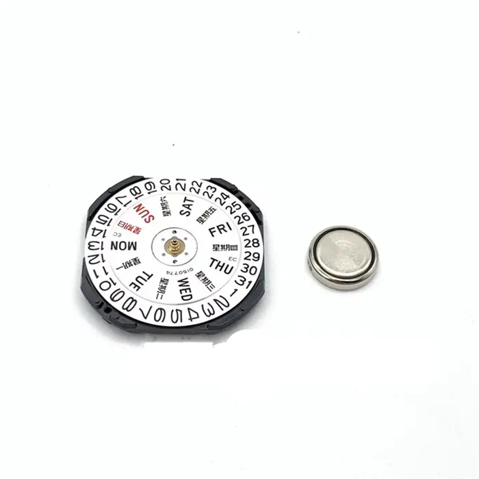 Mouvement de montre à Quartz VX43E, avec tige et batterie de jour et de Date, pour Seiko 7N43A V343 
