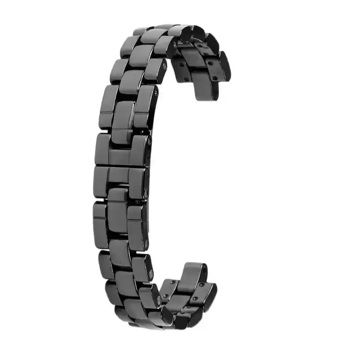 Bracelet de montre en céramique de qualité supérieure pour hommes et femmes