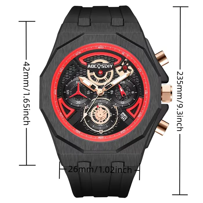 Montres à Quartz montre pour hommes marque de luxe