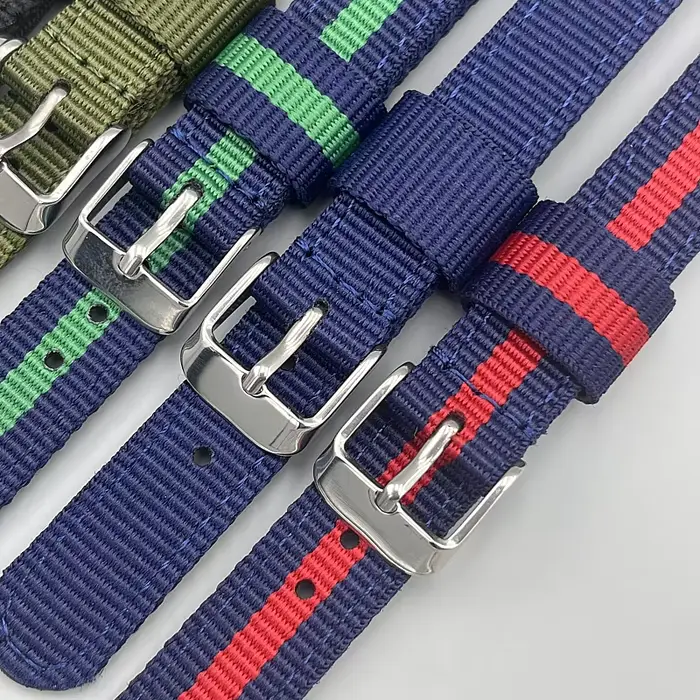Bracelet en Nylon RUIMOODE pour Montres Traditionnelles, Bracelet de Remplacement Unisexe, Accessoires de Montres Occasions Spéciales