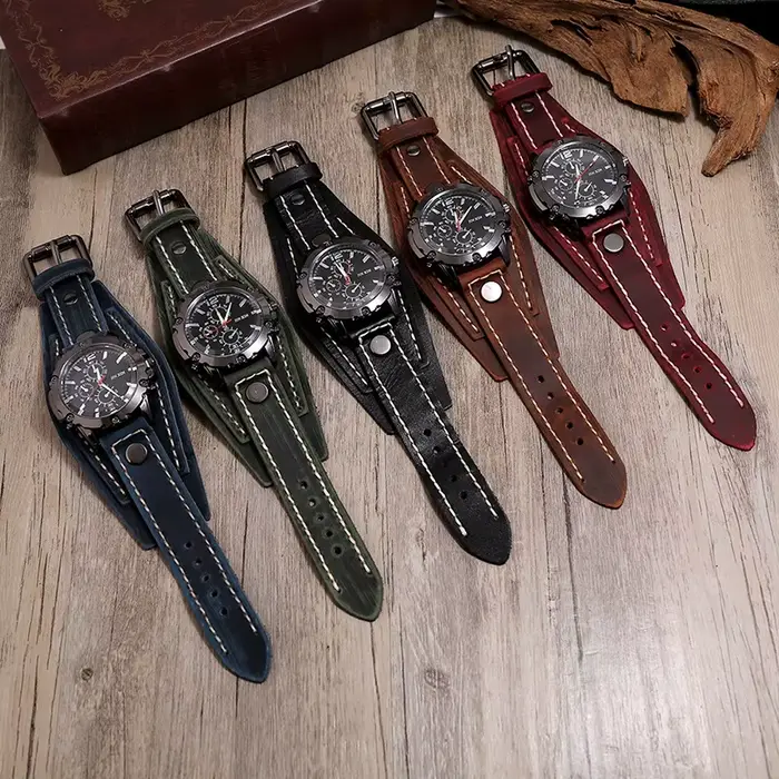 Montre à Quartz Vintage pour hommes