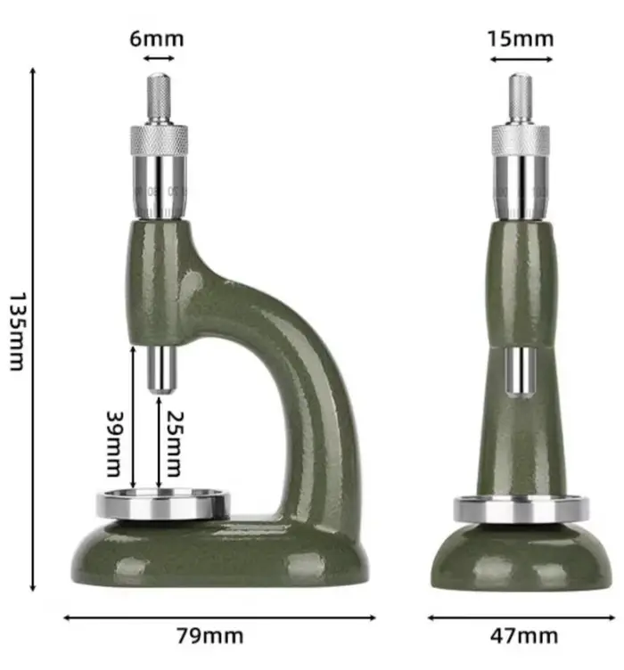 Outil multifonctionnel de réparation de montre avec vis micrométrique pour horlogers et amateurs de montres démontage et assemblage occasions professionnelles et personnelles