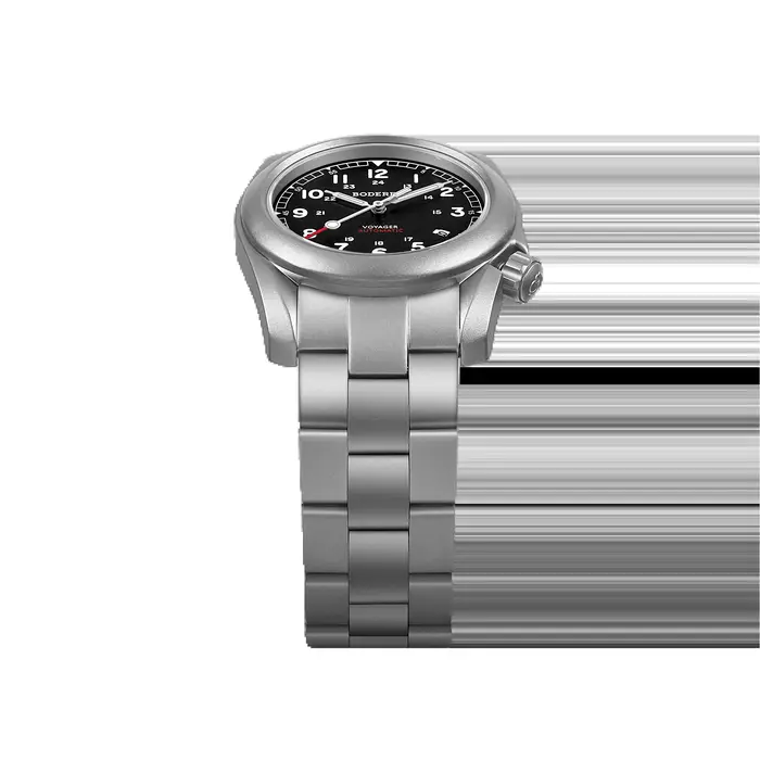 Boderry Voyager Field montre titane automatique plongée montre-Bracelet 100M étanche