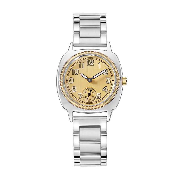 Montre pour femme, élégante et raffinée, au style unique et épuré, avec bracelet en acier inoxydable