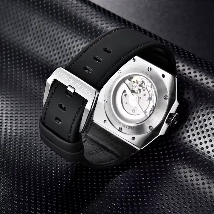 PAGANI DESIGN hommes montre-bracelet mécanique haut de gamme 100M étanche squelette montres automatiques de luxe montre