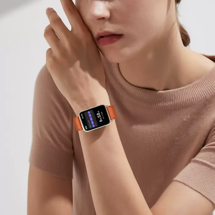 Bracelet en cuir pour Xiaomi Mi Band 10 9 Pro, bracelet de montre intelligent