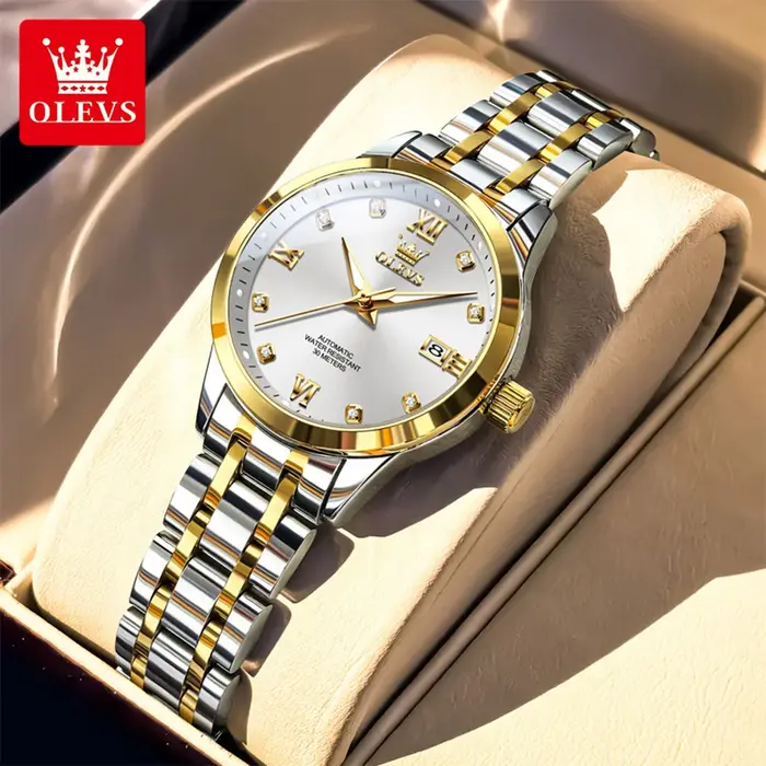 OLEVS 9946 femme montre haut de gamme calendrier