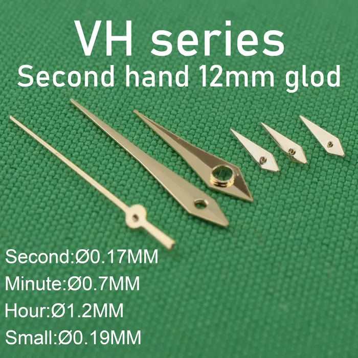 Aiguilles de montre série VH pour aiguilles vh31a, aiguilles vh60 vh65 vh61, aiguilles vh63 vh67 vh6