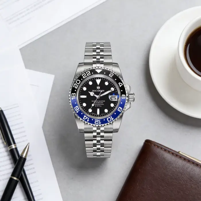 Nouvelle montre mécanique automatique de luxe MACARLON Design 41MM 2026 pour homme