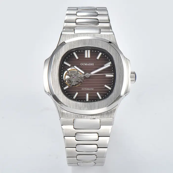 Montre à mouvement NH38 avec logo personnalisable