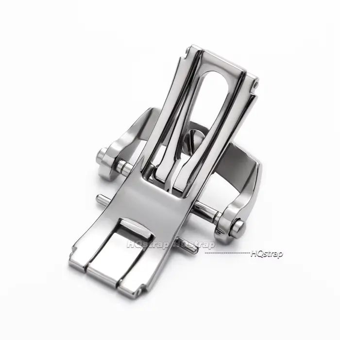 Boucle de montre en acier inoxydable de 18 mm pour Blancpain
