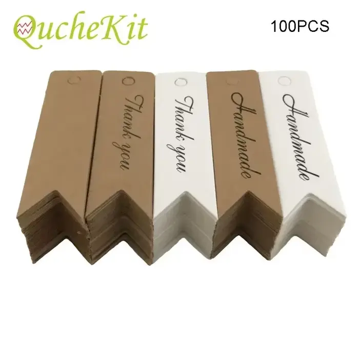 Étiquettes Merci en Papier Kraft pour Cadeaux et Événements Spéciaux Occasions de Fête Mariage Anniversaire Noël Fiançailles