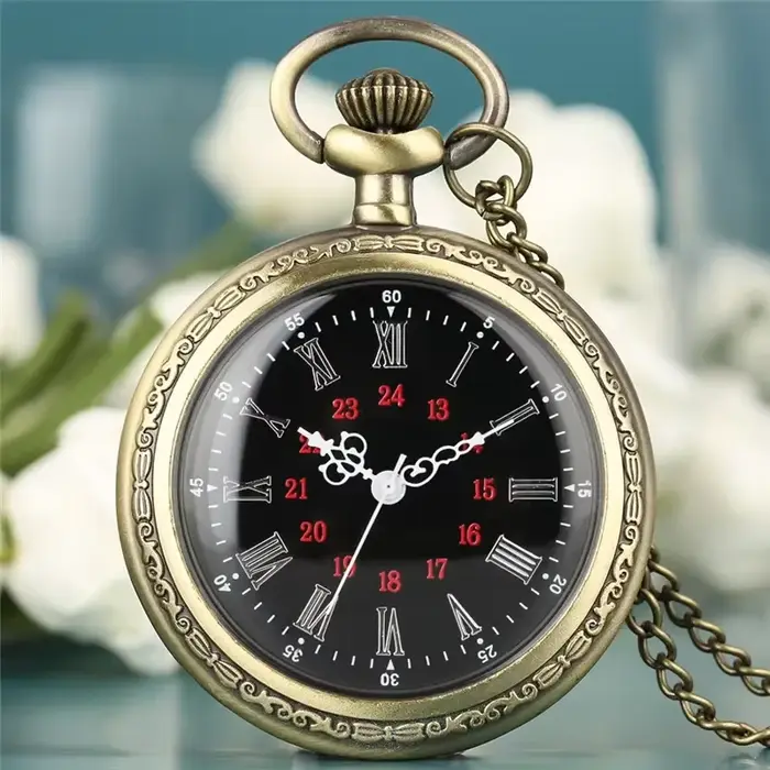 Montre de poche à chiffres romains