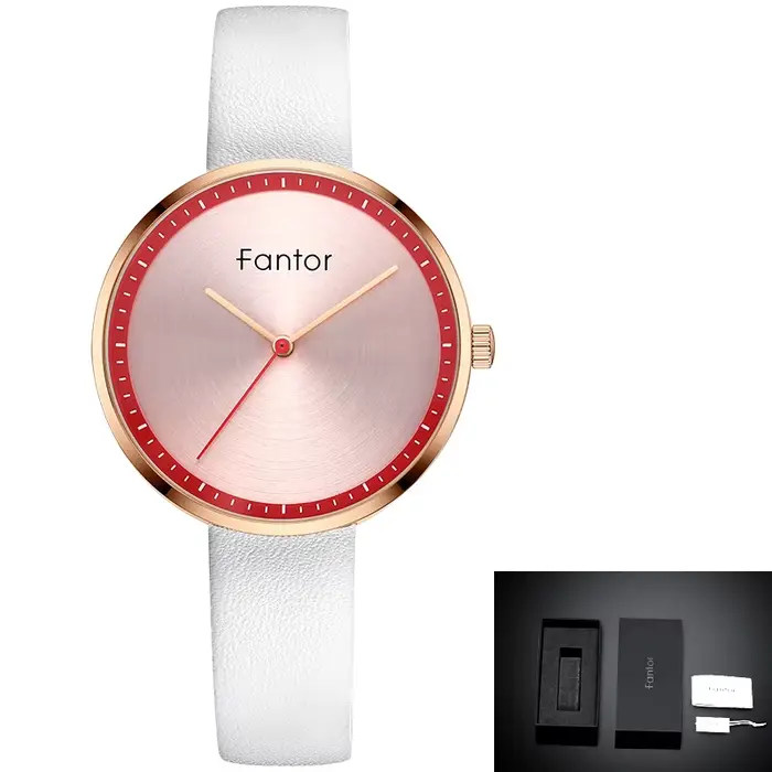 Phantom – montre en cuir pour femmes, marque de luxe minimaliste, cadran vert, élégante, à Quartz