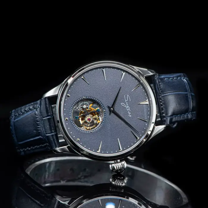 Sugess-Montre Tourbillon Master Tianjin Movement ST8000 pour homme