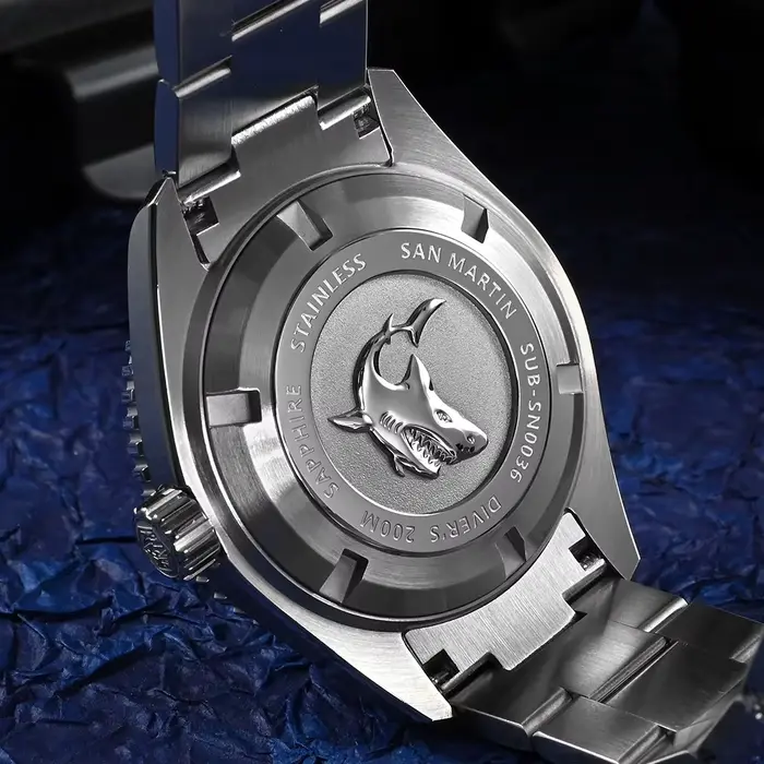 San Martin-Montre mécanique automatique pour homme